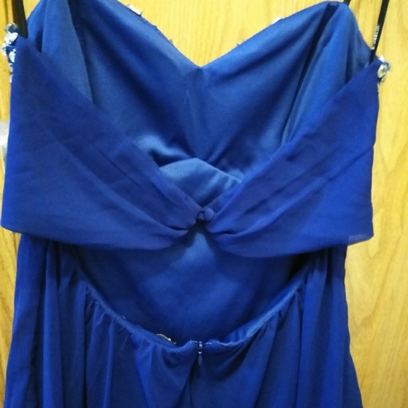 B Darlin' Embellished "Optimism" Strapless Dress - Picture 6 of 8